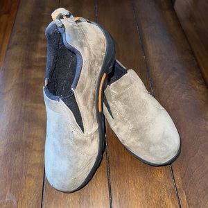 Merrell Jungle Moc Brown boys size 2M leather J95635 Great Condition